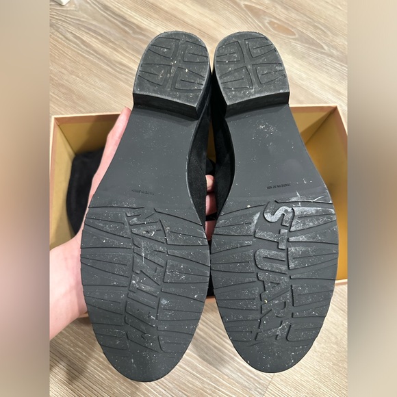 Stuart Weitzman Lowland Suede Over-the-knee Boots - Picture 6 of 9